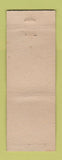 Matchbook Cover - Nashville Garage oil gas Christmas Spring Grove PA WORN