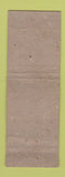 Matchbook Cover - Ambau Service oil gas Spring Grove PA pinup WEAR