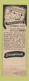 Matchbook Cover - Shapiro's Childen's Shoes Philadelphia PA WEAR