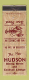 Matchbook Cover - Hudson Restaurant  WORN