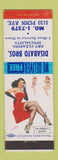 Matchbook Cover - Disabato Bros Dry Cleaning pinup