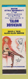 Matchbook Cover - Riverside Hotel Livermore Falls ME pinup