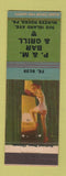 Matchbook Cover - P&M Bar Grill McKees Rocks PA pinup