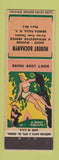 Matchbook Cover - Hubert Bochanyn Radio Appliance Seneca Falls NY pinup WEAR