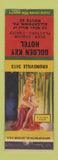 Matchbook Cover - Golden Key Hotel Allentown PA pinup
