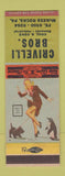 Matchbook Cover - Crivelli Bros Coal McKees Rocks PA