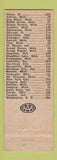 Matchbook Cover - Light's Restaurant Lansing MI