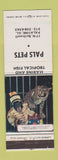 Matchbook Cover - Pals Pets Palatine IL