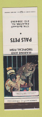 Matchbook Cover - Pals Pets Palatine IL