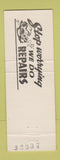 Matchbook Cover - Grand Motors Repair towing Clayton NM