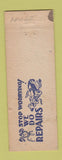 Matchbook Cover - Heck's Auto Service Millbury MA WEAR