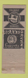Matchbook Cover - Neighbor & Rowsey Mobil oil gas Studio City CA pinup WORN GEM