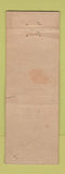 Matchbook Cover - Coal Coke Fuel Edwin Demarest Tenafly NY WORN