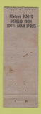 Matchbook Cover - Battipaglia Wines Jackson Heights LI NY POOR STAINED