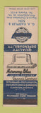 Matchbook Cover - GA Kaeppler Grainte Headstones Harmony Blue Philadelphia PA