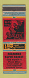 Matchbook Cover - Boardman Grocery OH? WEAR