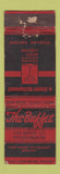 Matchbook Cover - The Buffet Pittsburgh PA FEDERAL LONG WORN