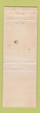 Matchbook Cover - Tunnicliff Inn Cooperstown NY WEAR