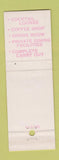 Matchbook Cover - Darbs Restaurant Detroit MI