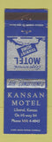 Matchbook Cover - Kansas Motel Liberal KS