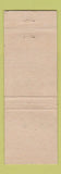 Matchbook Cover - Crescent Park Motel Littlefield TX WORN