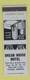 Matchbook Cover - Dream House Motel Tucson AZ