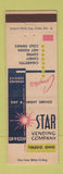 Matchbook Cover - Star Vending Toledo OH