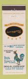 Matchbook Cover - Blue Rooster Kansas City MO Fred Harvey