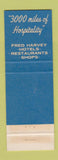 Matchbook Cover - Blue Rooster Kansas City MO Fred Harvey