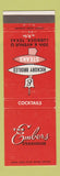 Matchbook Cover - Embers Steak House Lubbock TX