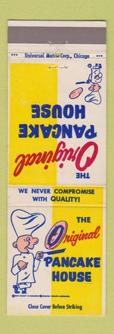 Matchbook Cover - Original Pancake House Wilmette La Grange Chicago IL
