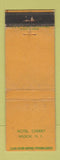 Matchbook Cover - Hotel Cherry Wilson NC WORN