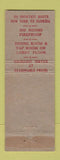 Matchbook Cover - Hotel Cherry Wilson NC WORN