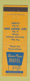 Matchbook Cover - Alamo Plaza Motel Indianapolis IN Davy Crockett Room