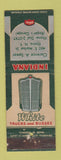 Matchbook Cover - White Trucks Buses Elmira NY WORN
