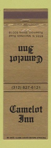 Matchbook Cover - Camelot Inn Rosemont IL