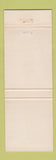 Matchbook Cover - Camelot Inn Rosemont IL