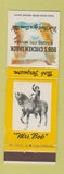 Matchbook Cover - Bob's Chicken Shack Boulder City NV