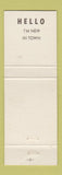 Matchbook Cover - Pals Pets Palatine IL BLUE