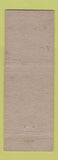 Matchbook Cover - Gregg for Sheriff election WORN