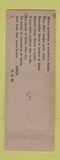 Matchbook Cover - Pennsylvania Hotel Annville PA ADVANCE