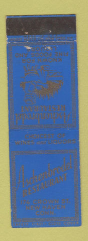 Matchbook Cover - Aschenbrodel Restaurant New Haven CT WEAR