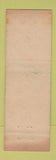 Matchbook Cover - All Gold Brand Canned Foods Grocery CROWN WEAR