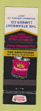 Matchbook Cover - Benjamin Moore Paints Steamboat Springs Colorado lumber WEAR