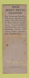 Matchbook Cover - Consol Inter Costal Paint Oakland CA East St Louis IL