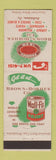 Matchbook Cover - Brown Borhek Lumber Bethlehem PA Wall Fix Paint