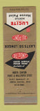 Matchbook Cover - DuPont Lucite Paint North Canton OH wallpaper