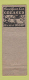 Matchbook Cover - Itzel's Gulf oil gas Cleveland TN