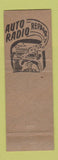 Matchbook Cover - Rad Tel Antenna Installations Mantua NJ hillbilly WORN