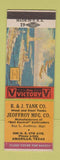 Matchbook Cover - R&J Trank Jeoffroy Amarillo TX  SAMPLE